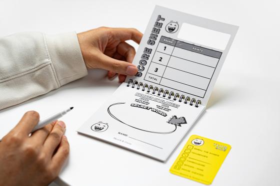 Sketch & Guess - Adult Party Game for Game Night | Hilarious Drawing & Guessing Board Game | Fun for Friends & Family Gatherings | Creative Doodle Challenge