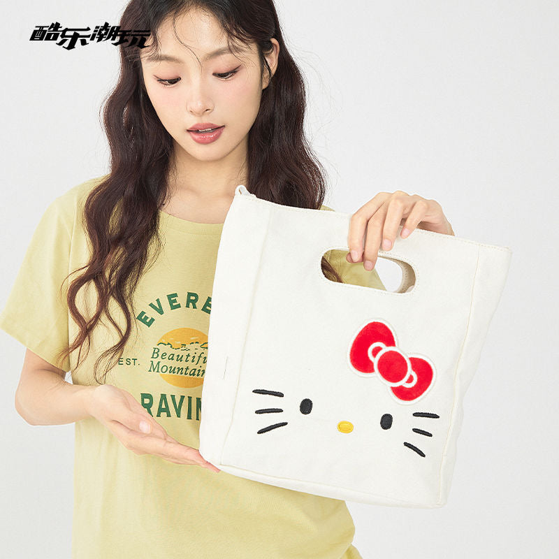 Hello Kitty&Kuromi cutewomen's small square bag