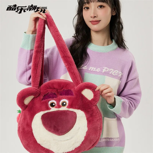 2023 new Disney cartoon cute girl plush school bag