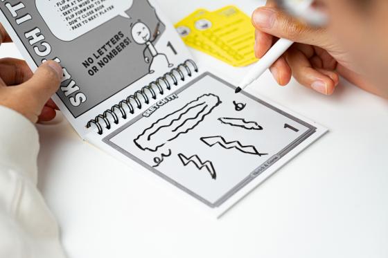 Sketch & Guess - Adult Party Game for Game Night | Hilarious Drawing & Guessing Board Game | Fun for Friends & Family Gatherings | Creative Doodle Challenge