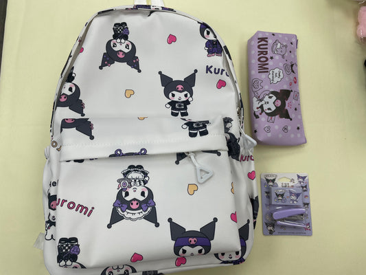 School bag set(kuromi)